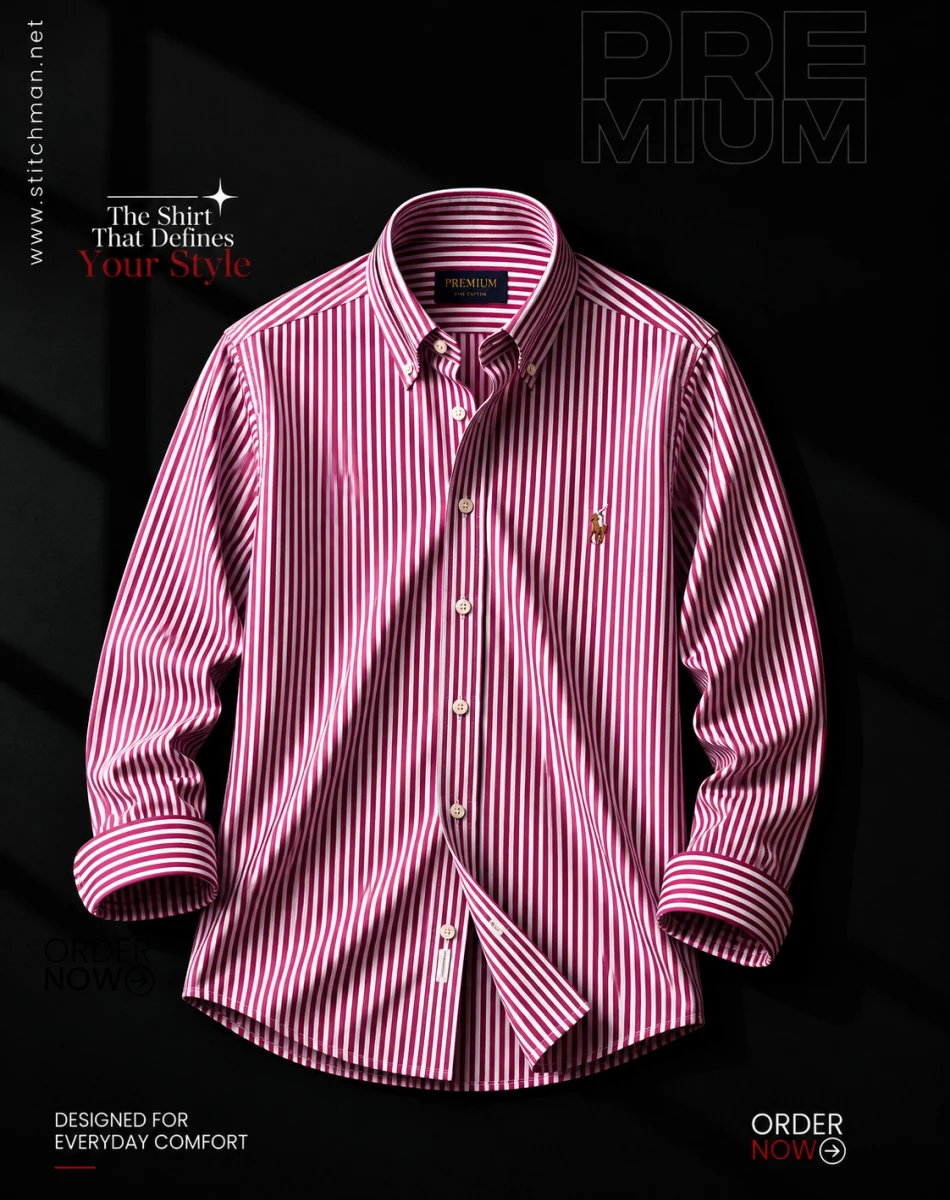 The Crimson Banker Stripe – ST260211